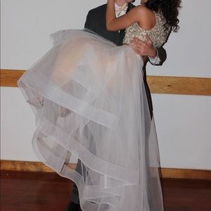 Prom dress two piece.